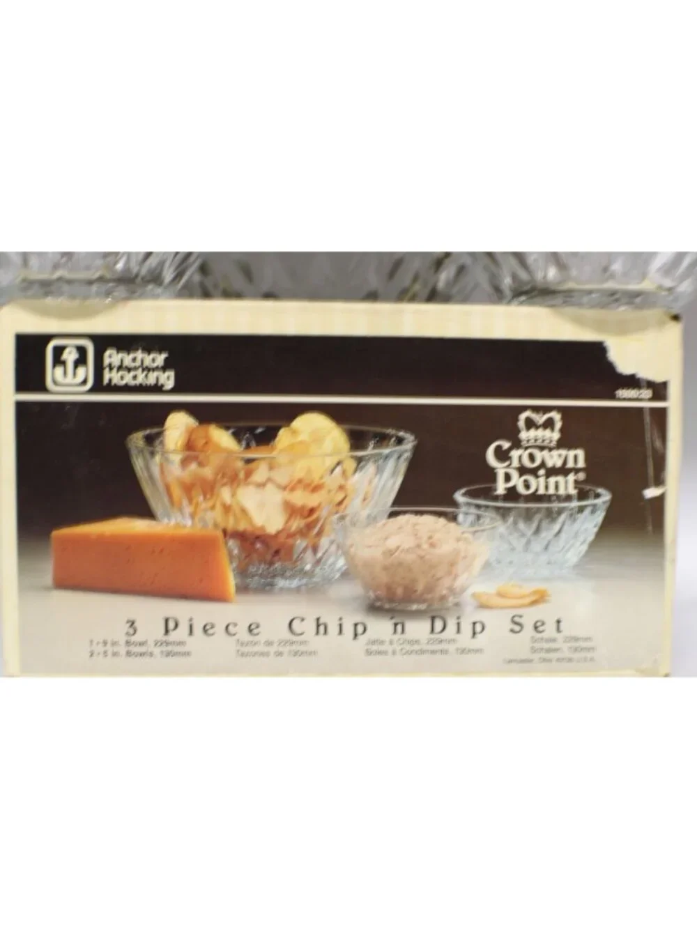 Anchor Hocking 3-Pc Chip And Dip Set 9